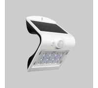 APPLIQUE LED CON PANNELLO SOLARE E SENSORE ARCADIA 3W 200Lm 6000K Colore Nero