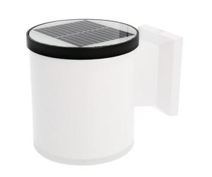 Applique Led Cory 1W Bianco con pannello solare IP65 Bianco neutro 4500K con sensore crepuscolare M LEDME