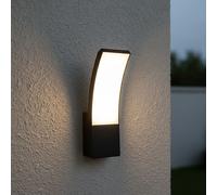 Applique LED da Esterno 12W IP54 4000K 1000 Lumen Alluminio Curva Moderna [EEK: F]