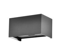V-TAC VT-8125 Lampada LED da parete 24W 110lm/W grigio satinato in alluminio luc