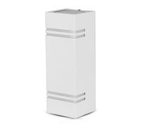 Applique LED da Esterno 2xGU10 Doppia Emissione Bianco Nero V-TAC