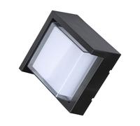 Applique LED da Esterno 7W IP65 Parete Semicoperta Luce Calda Nero V-TAC VT-831
