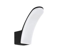 Applique Moderna Da Esterno Fiumicino Led Alluminio Nero
