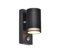 Applique LED da Esterno GU10 Sensore Movimento Parete Nero V-TAC VT-10174PIR