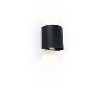 Applique LED da esterno Lutec Gemini 1 luce Nero opaco 11x11x7,3 cm Nero - opaco