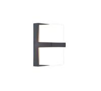 Applique LED da esterno Lutec Stela 1100 lm luce calda 19x11,2x9,5 cm Grigio-antracite