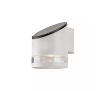APPLIQUE LED DA ESTERNO VTAC BIANCO CILIDRICA OBLIQUA 3000K