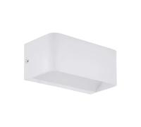 Applique Contemporanea Sania Media 4 Led Alluminio Bianco