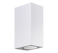 APPLIQUE LED DA PARETE A DOPPIO FASCIO COLORE BIANCO MOD. TOLEDO