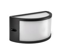 APPLIQUE LED DA PARETE A MURO COLORE ANTRACITE MOD. SEGOVIA
