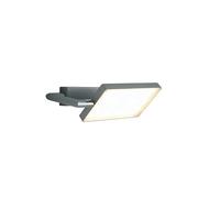 Applique LED da parete Book grigia 1300 lm 17x26x25 cm Grigio