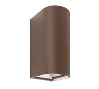 Applique led da parete colore corten mod. Cordova