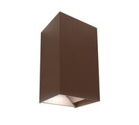 Applique led da parete colore corten mod. Toledo