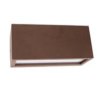 Applique led da parete colore corten mod. Vigo