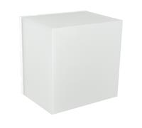 Applique Led da parete Cube 5W quadrato Bianco IP44 luce regolabile Novaline