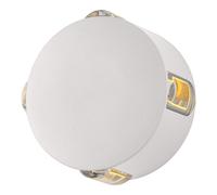 Applique Led da parete Dalì 4x1W Bianco IP54 Bianco neutro 4000K Novaline