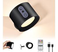 Applique Led da Parete Interno con Telecomando Lampada da Parete Senza Fili