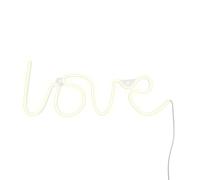 Applique LED da parete Love 3xAA USB bianco caldo Bianco caldo