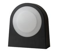 Applique Led da parete Mithra 13W Nero IP65 CCT temperatura colore regolabile Novaline