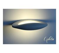 Applique Led Da Parete Ophelia 10W Bianco 4000K Ovale Design Moderna Carcassa Bi
