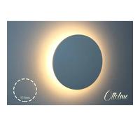 Applique Led Da Parete Ottoline 6W Bianco Caldo 3000K IP65 Rotondo 360 Gradi Car