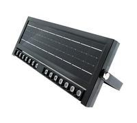 Applique Led da parete Vienna 4,5W Nero con pannello solare e sensore crepuscolare IP54 temperatura colore regolabile M LEDME