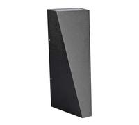Applique LED Esterno 4W Parete Lampada Doppia Calda Naturale Grigio Nero V-TAC