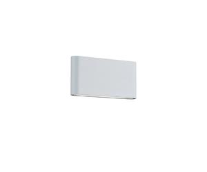 Applique LED esterno Thames Trio bianco 400 lm Bianco