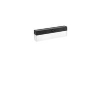 APPLIQUE LED GIZAH RETTANGOLARE 500LM 3000K / 4000K / 6500K CON PANNELLO SOLARE E SENSORI IP54