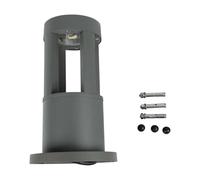 Applique LED grigio da 10 W e 6400 K, altezza 25 cm, perfetto per illuminare in modo efficiente e offrire una luce bianca fredda che aggiunge un tocco moderno ed elegante a qualsiasi spazio.