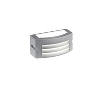 Applique Da Esterno Moderna Kobe Alluminio E Termoplastica Bianco Led 10W 4000K