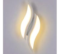 Applique LED, Lampada Da Parete Interno, 20W Moderno a Muro 3000K per Soggiorno