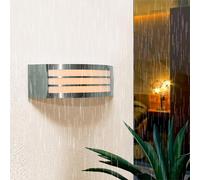 Applique LED lampada intercambiabile LED E27 luce moderna parete muro esterni