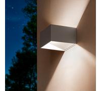 Applique LED Lico 6W Doppia Luce Grigio Chiaro
