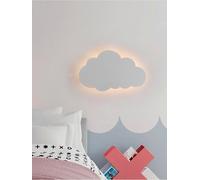 Applique led luce bianca calda naturale a forma di nuvola lampada da parete 9 w