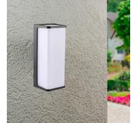 Applique led luce bianca lampada da muro 10 watt interno esterno IP65 nero