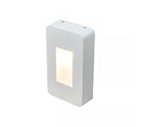 APPLIQUE LED LUCE CALDA FARETTO 12 W SEGNAPASSI LAMPADA IP65 ESTERNO BIANCO ES62