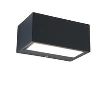 Lutec GEMINI lampada a parete, LED, rettangolare, 5189102118, 1891 S GR GEMINI [Lampade per Esterni > Lampade a Parete]
