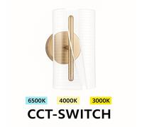 Applique LED moderno da parete 6 Watt con tecnologia CCT