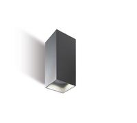 Applique da Esterno a LED 2x6W Quadrata Sovil Tower Grigio