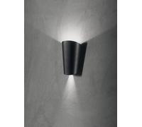 APPLIQUE LED PER ESTERNO PIC NERO AP.PIC-NERO A DOPPIA EMISSIONE
