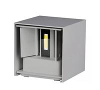 LAMPADA LED 12W UP DOWN BIANCO NATURALE GRIGIA IP65 VT-759-12-LED8532 V-TAC