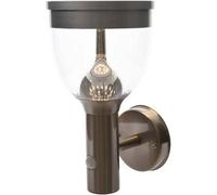 Applique led solare acciaio inox a sensore 894837