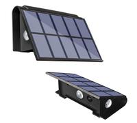 Applique LED Solare esterno Sensore Crepuscolare Impermeabile Parete coppia