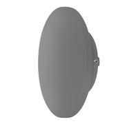 APPLIQUE LED TONDA DA PARETE COLORE ANTRACITE MOD. LUNA