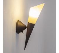 Lindby Applique dimmerabile (Moderno) colore Marrone, in Metallo ad es. Corridoio torcia da parete applique