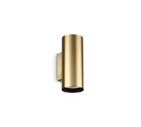 Applique Look 2 Luci Ottone Dimmerabile 28W Lampadine Incluse Ideal Lux