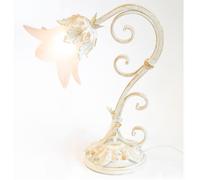 APPLIQUE LUME LUMETTO PARIS IN FERRO BATTUTO CRUCCOLINI LANTERNE LAMPADE AVORIO