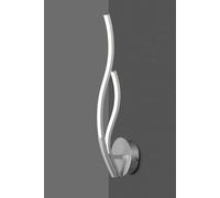 APPLIQUE MANTRA DESIGN MODERNO CORITO LED 12W LUCE CALDA SILVER CROMO