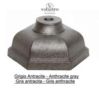 Applique metallo a parete con snodo orientabile vetro murano Flex Made in Italy
